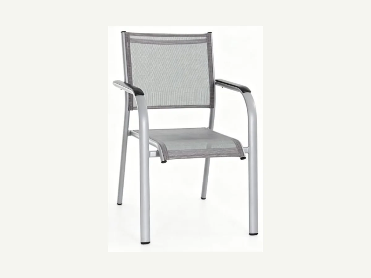 Textilene Stacking Dining Chair HJX-CA2026005 wholesale product