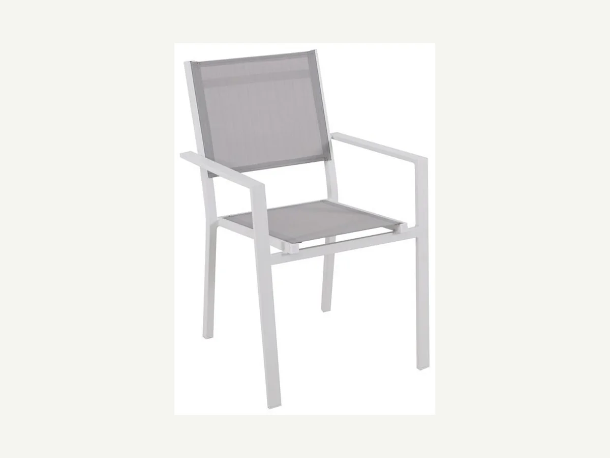 Textilene Stacking Dining Chair HJX-CA2026007 wholesale product