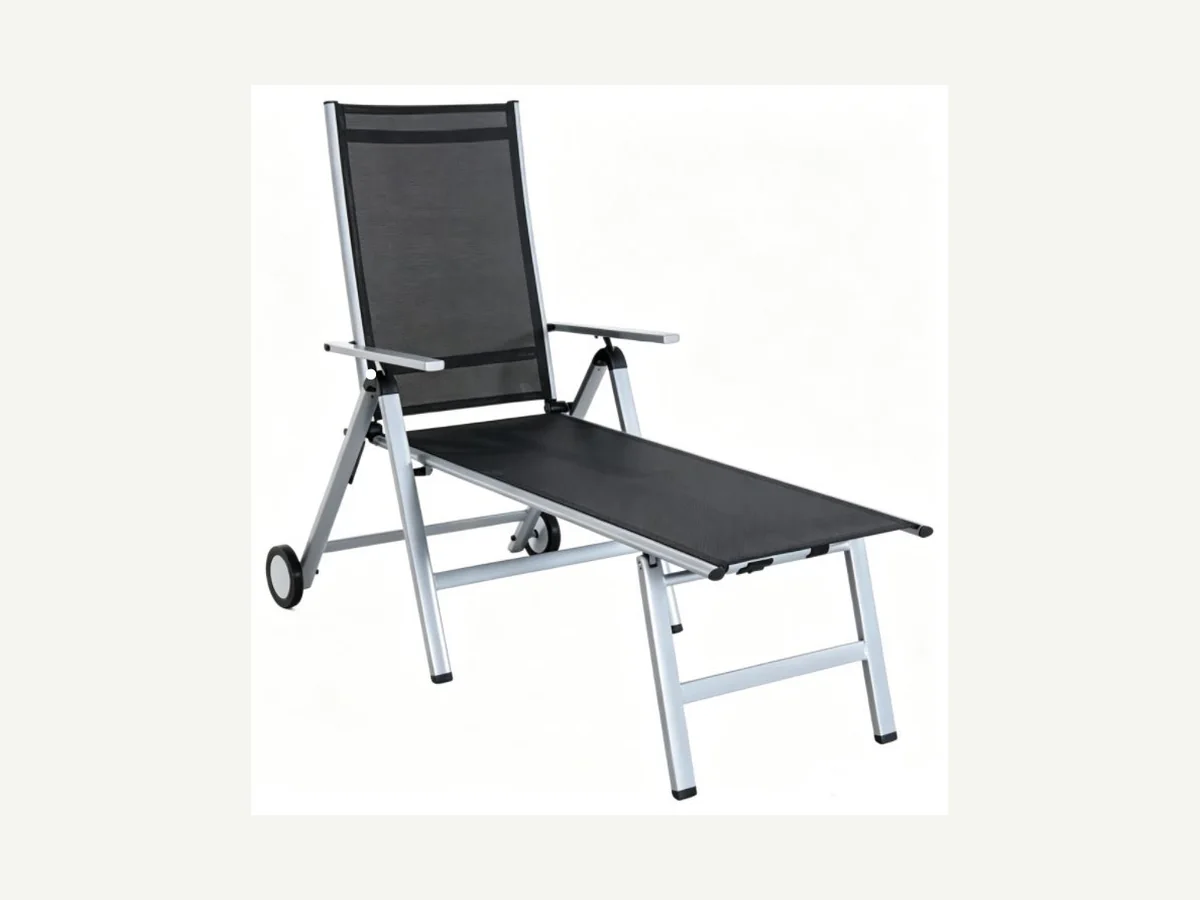 Textilene Outdoor Lounger HJX-LA2026008 wholesale product