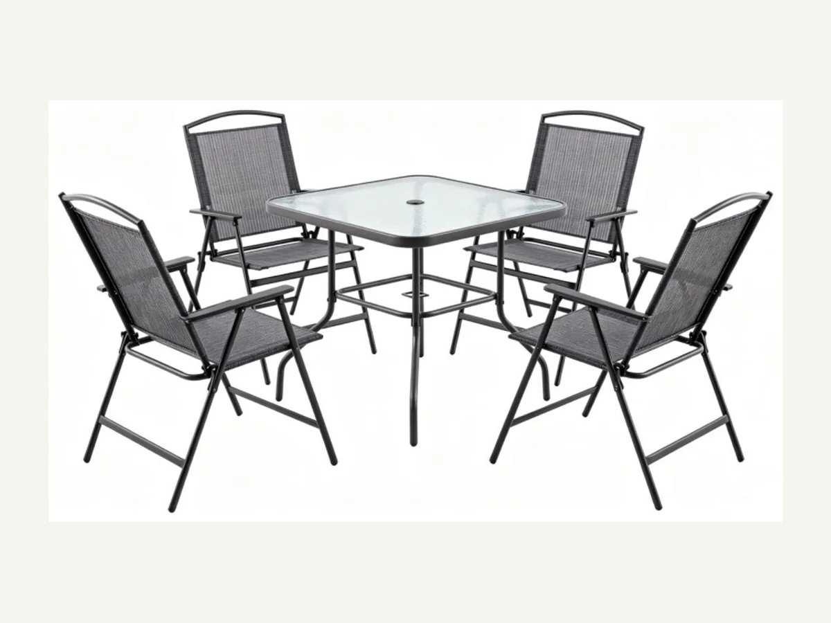Textilene Outdoor Set HJX-TSS2026004 wholesale product