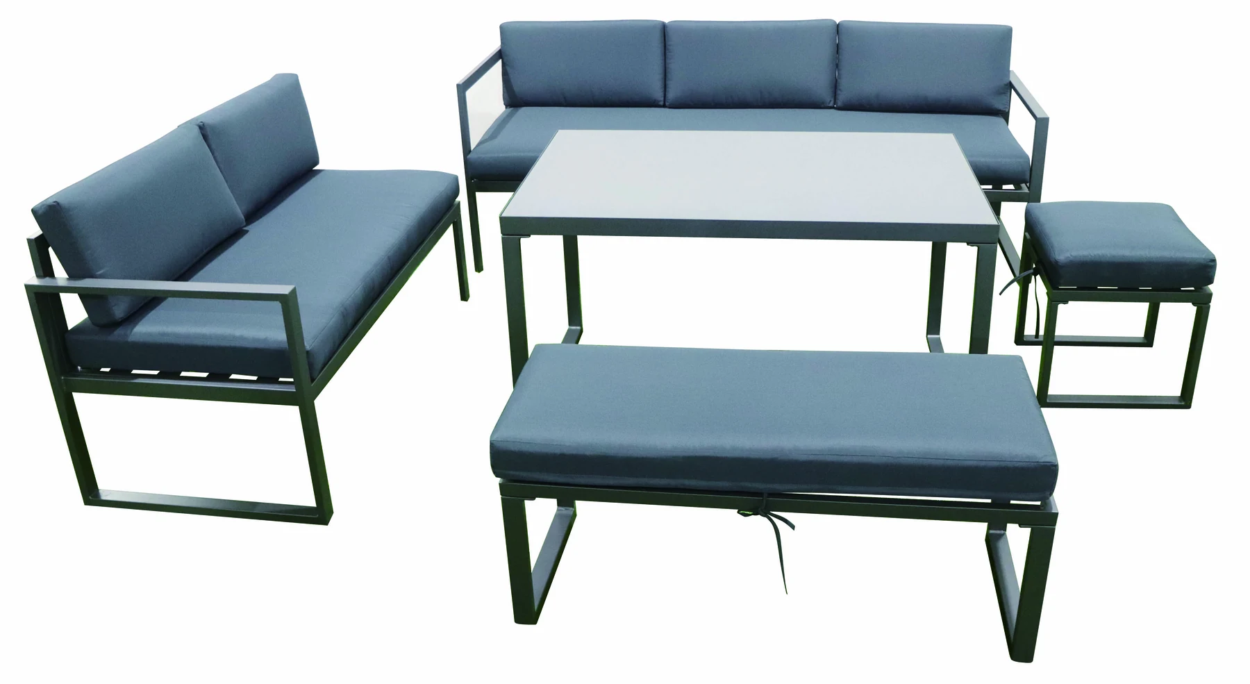 Outdoor Corner Sofa Dining Set