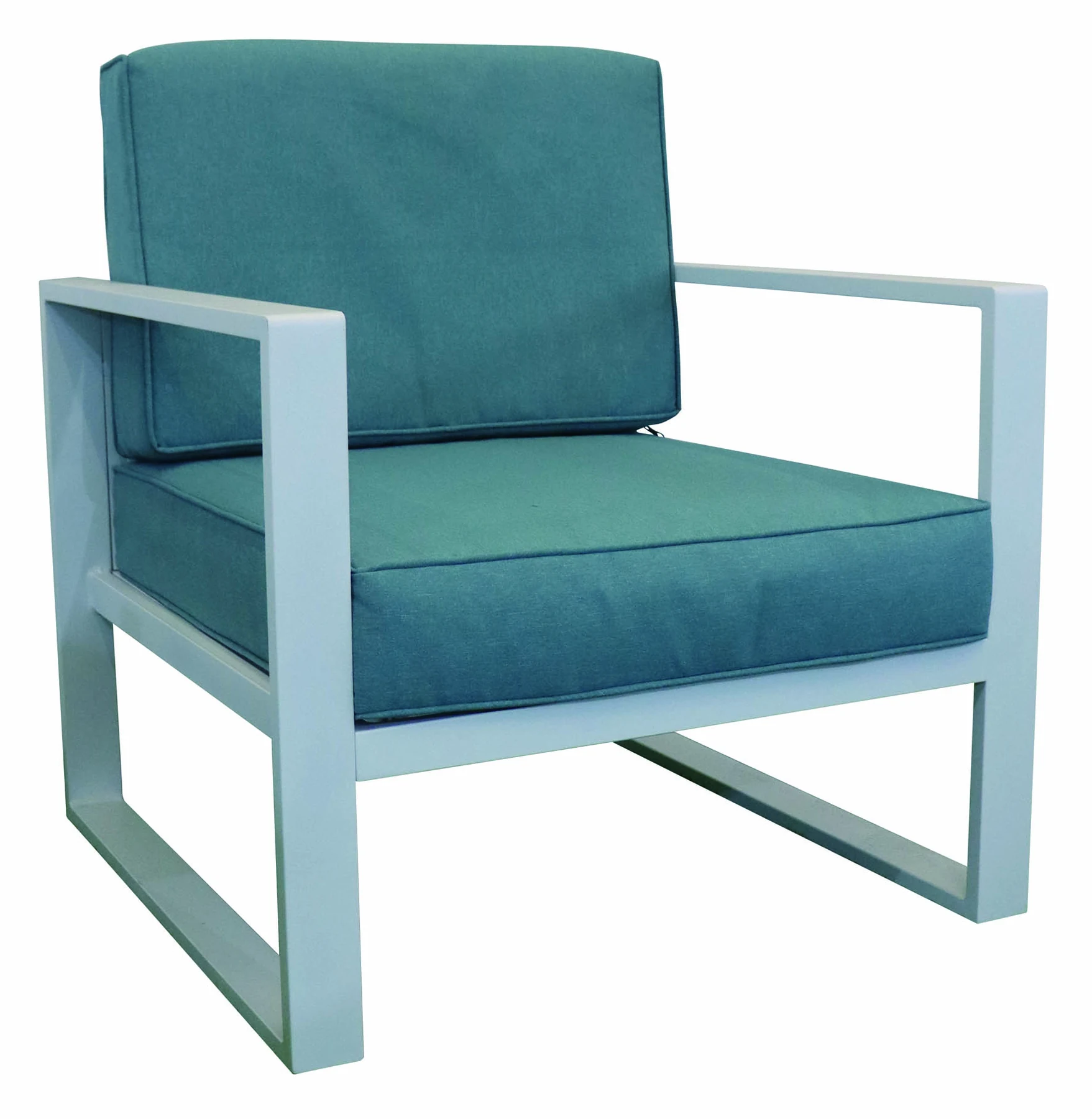 Cushioned Outdoor Sofa Set JSS025: Matching armchair