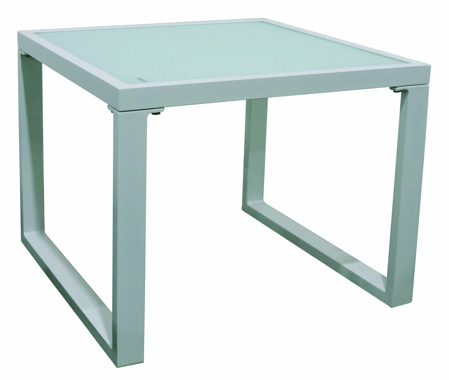 Cushioned Outdoor Sofa Set JSS025: Square side table