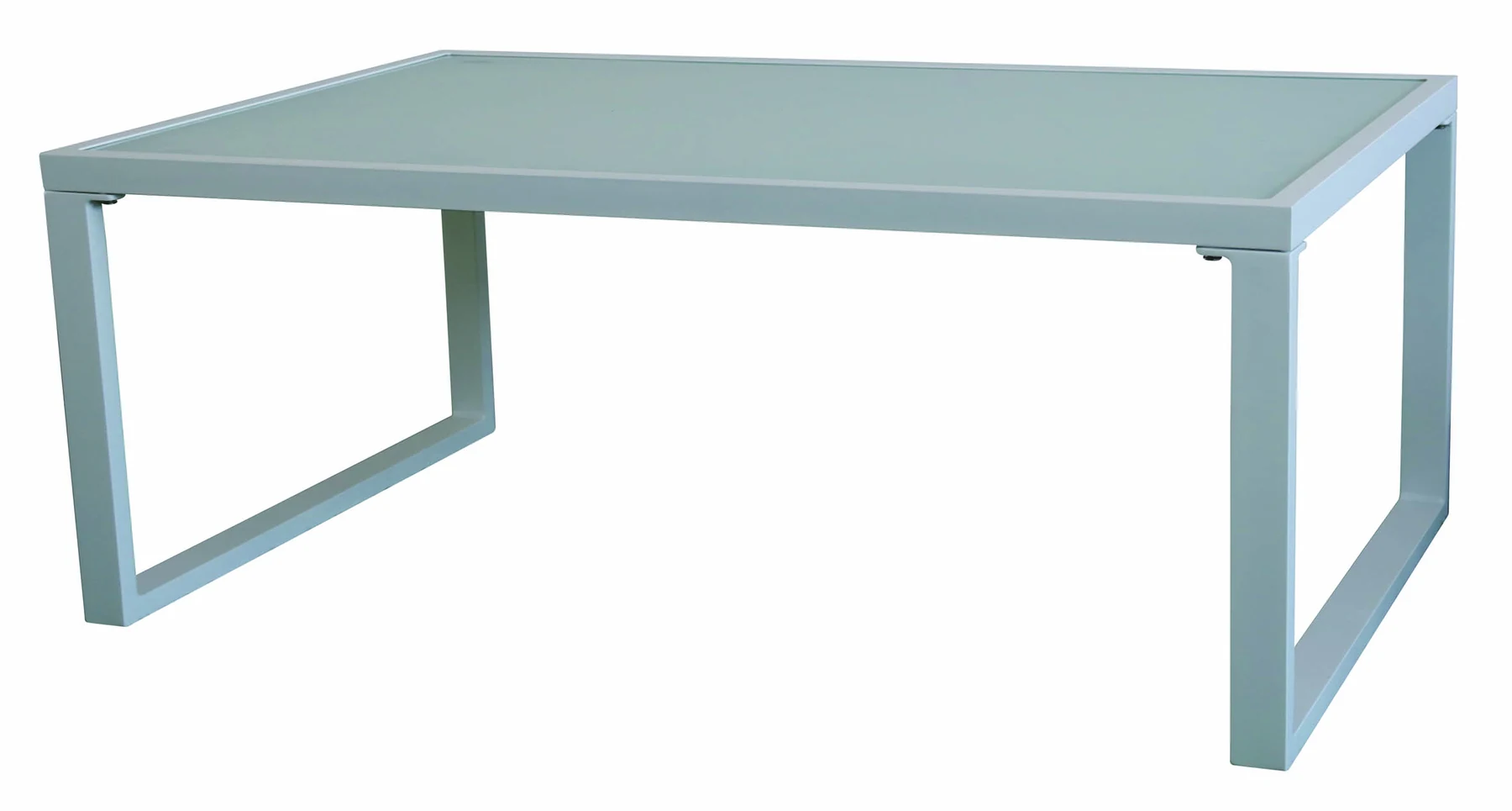Cushioned Outdoor Sofa Set JSS025: Rectangular coffee table